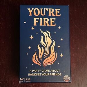 You're Fire self-ranking party game